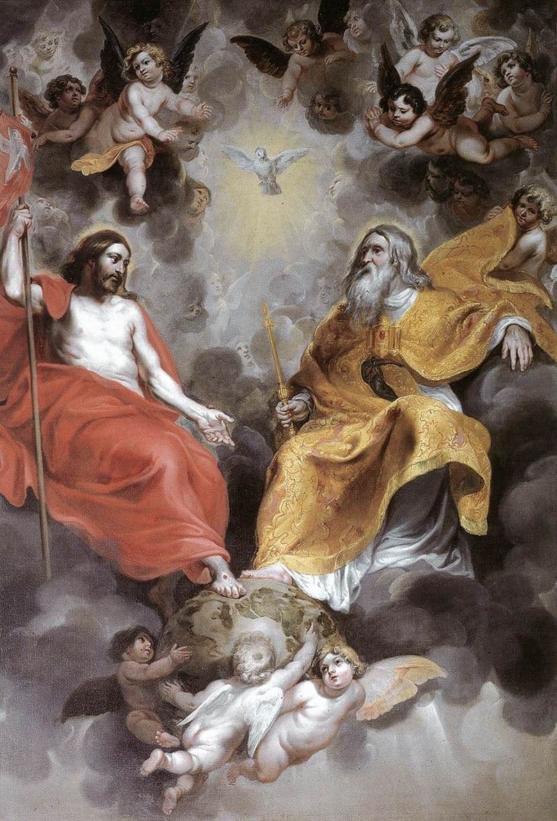 Hendrick van balen Holy trinity