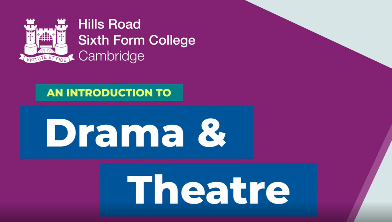 A level Drama & Theatre Cambridge | Hills Road Sixth Form College