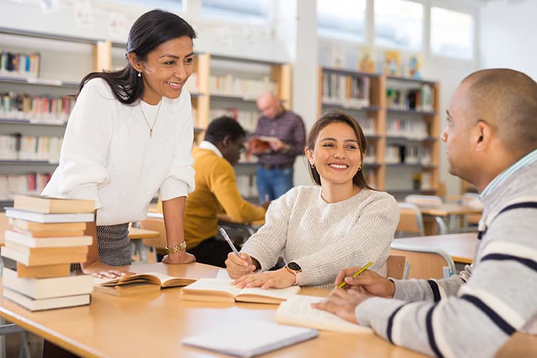 Adult Education language class