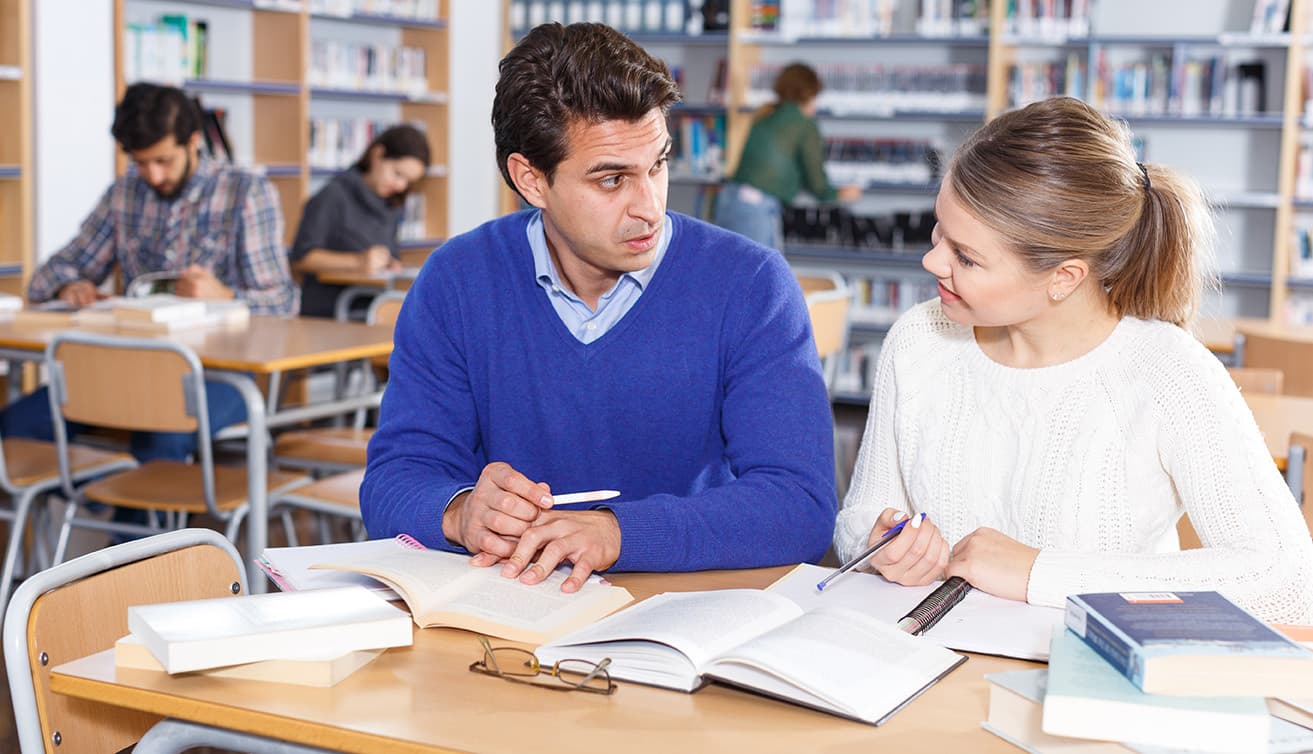 Adult Education language class