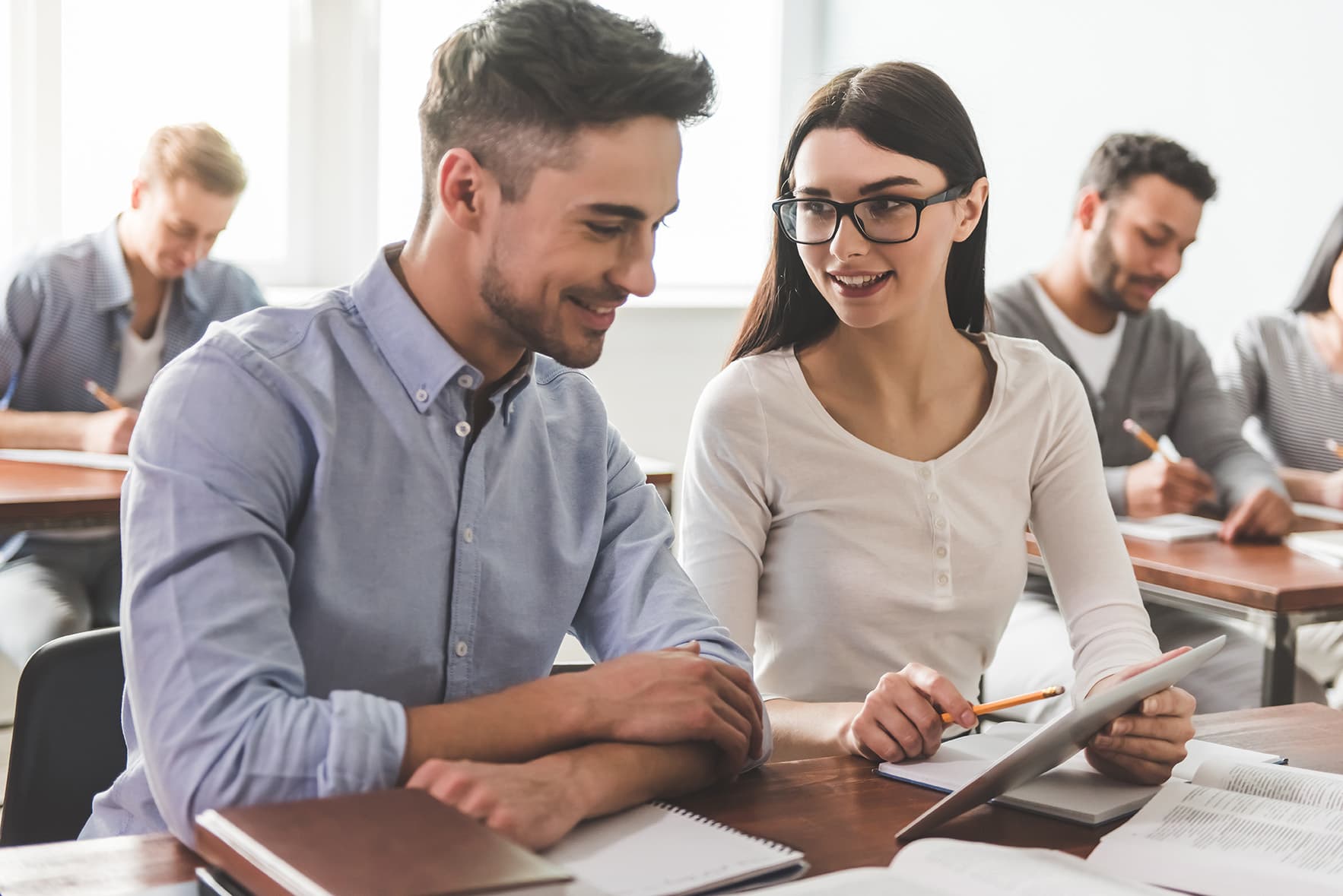 Adult Education language class