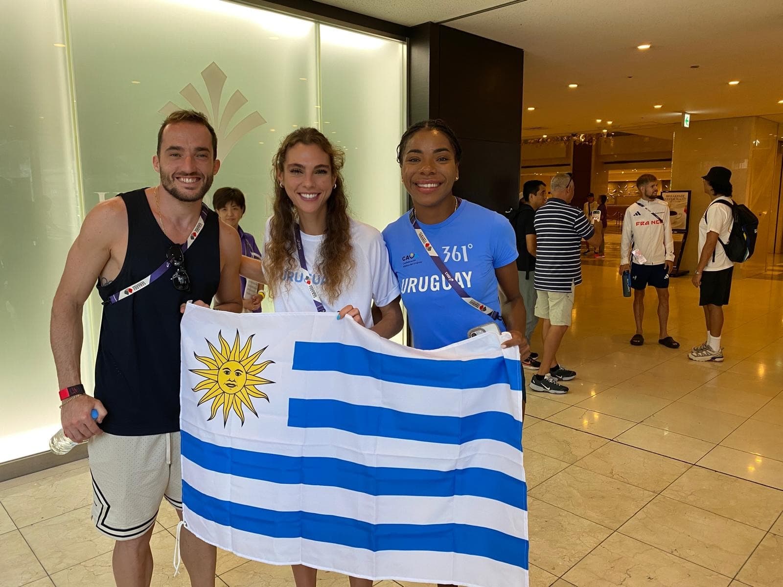 Uruguay flag Julia Paternain