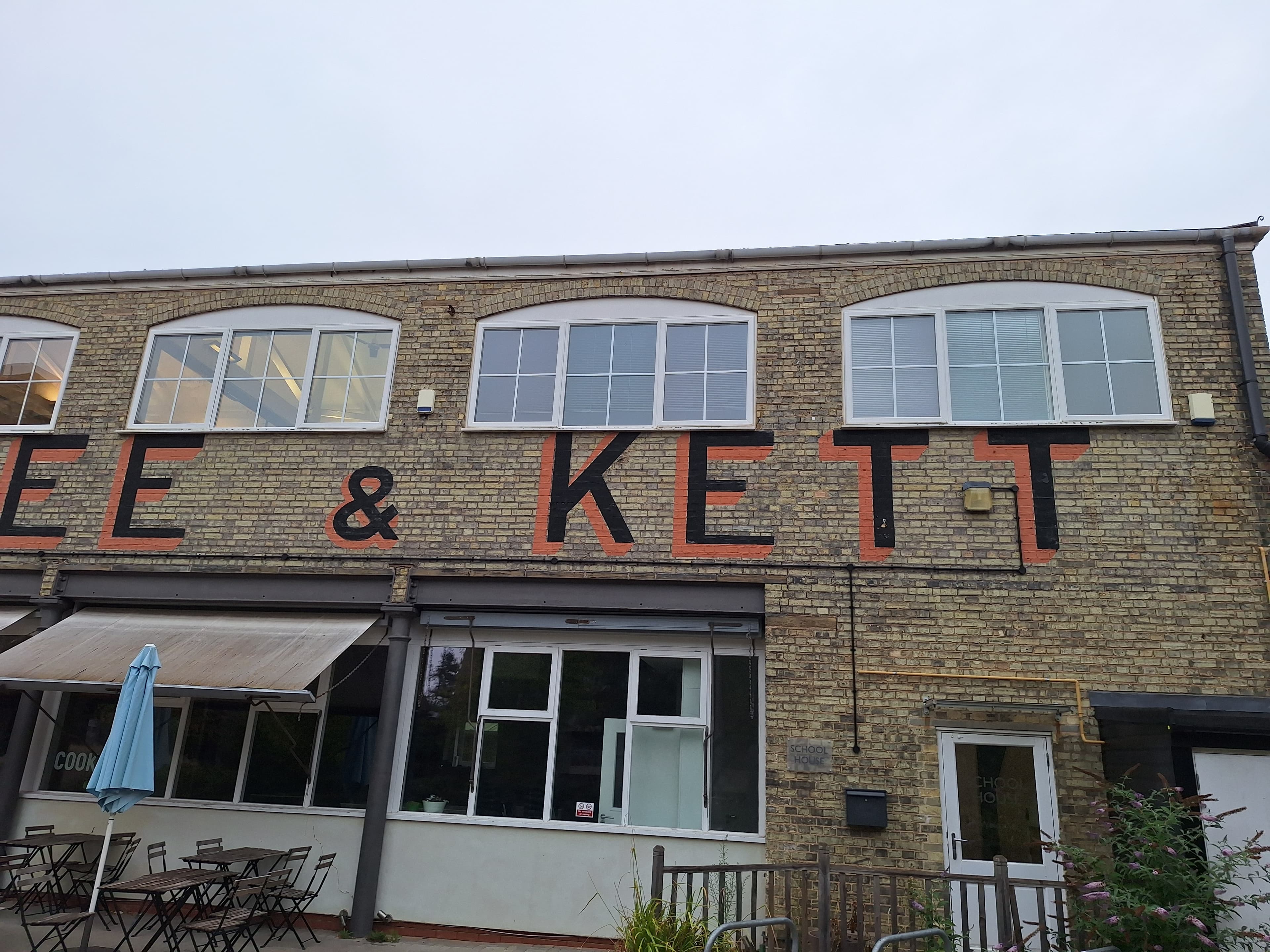 The exterior of the Rattee & Kett building