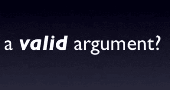 Task 2.1: What is a valid argument?