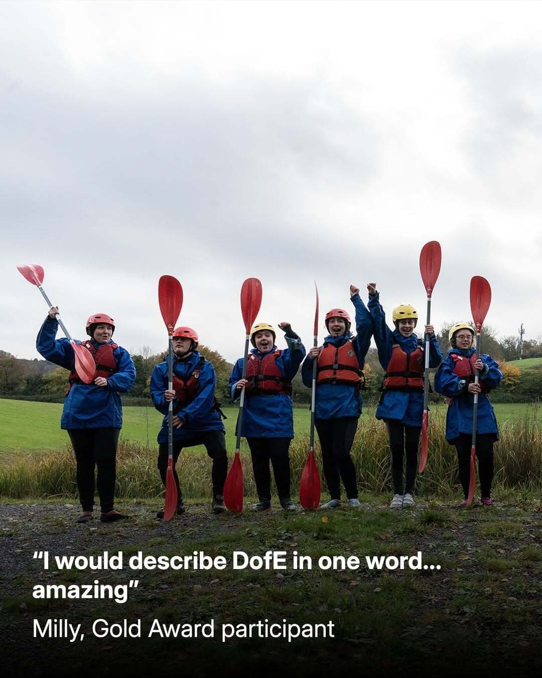 Courtesy of DofE on FB